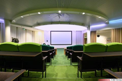 Plafond lumineux acoustique couleur Barrisol