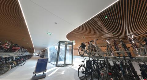 Amsterdam centraal bike parking 360