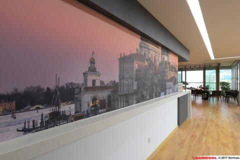 Barrisol Bande lumineuse