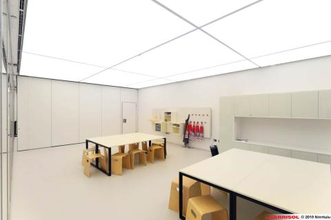 Plafond lumineux Barrisol Lumière