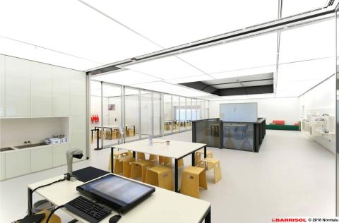 Plafond lumineux Barrisol Lumière