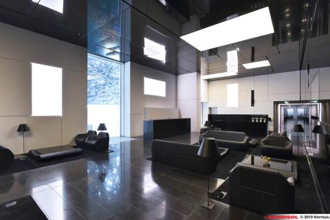 Plafond lumineux Barrisol Lumière