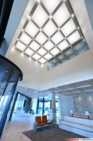 Plafond acoustique Barrisol Lumière