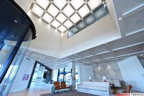 Plafond acoustique Barrisol Lumière