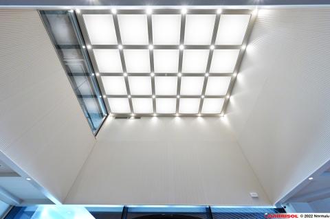 Plafond acoustique Barrisol Lumière