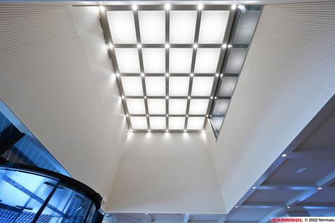Plafond acoustique Barrisol Lumière