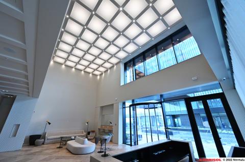 Plafond acoustique Barrisol Lumière