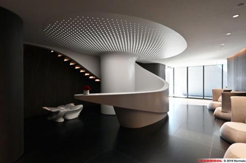 Barrisol Lumière - Museum Zaha Hadid