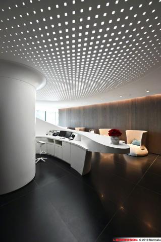 Barrisol Lumière - Museum Zaha Hadid