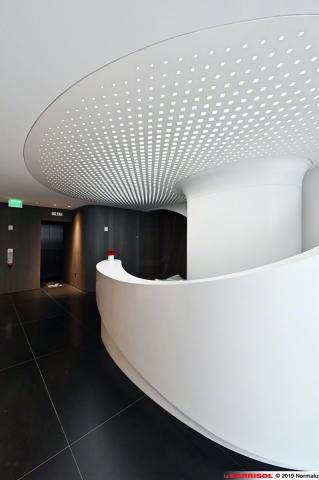 Barrisol Lumière - Museum Zaha Hadid