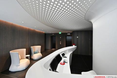 Barrisol Lumière - Museum Zaha Hadid