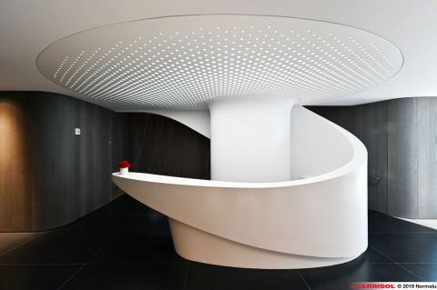 Barrisol Lumière - Museum Zaha Hadid