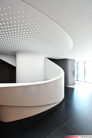 Barrisol Lumière - Museum Zaha Hadid