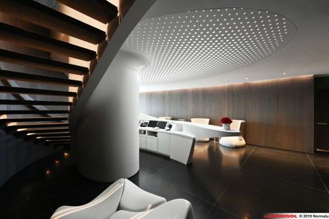 Barrisol Lumière - Museum Zaha Hadid