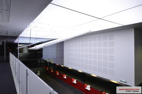 Caisson lumineux amovible Barrisol Lumière