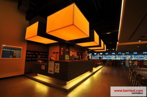 Caisson lumineux Barrisol