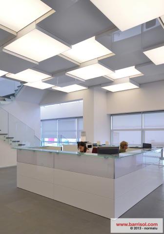 Caisson lumineux Barrisol