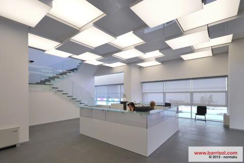 Caisson lumineux Barrisol