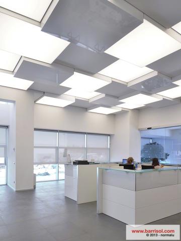 Caisson lumineux Barrisol