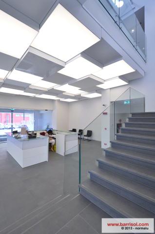 Caisson lumineux Barrisol