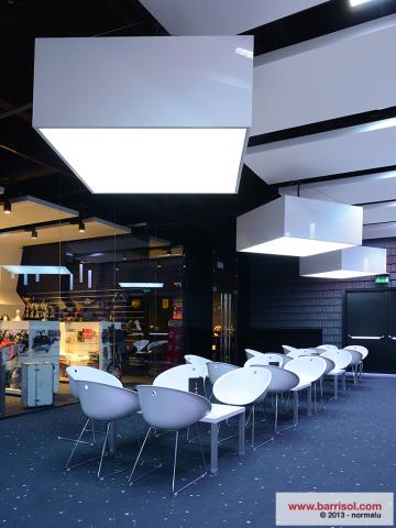 Caisson lumineux Barrisol