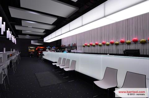 Caisson lumineux Barrisol