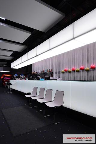 Caisson lumineux Barrisol