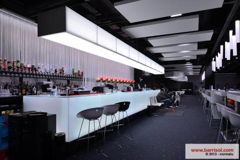 Caisson lumineux Barrisol