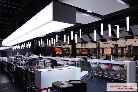 Caisson lumineux Barrisol