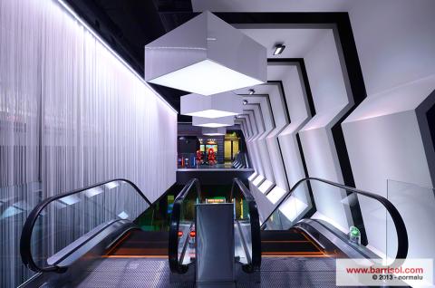 Caisson lumineux Barrisol