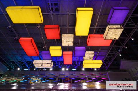 Caissons lumineux Barrisol