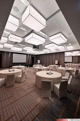 Caisson lumineux Barrisol