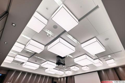 Caisson lumineux Barrisol