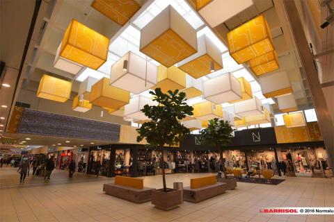 Caisson lumineux Barrisol