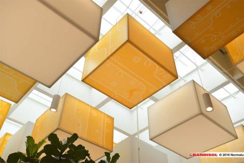 Caisson lumineux Barrisol