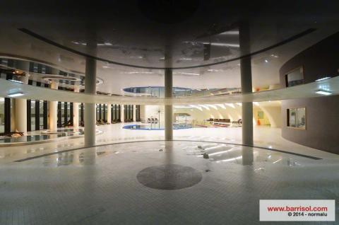 Plafond tendu Barrisol avec fibres optiques