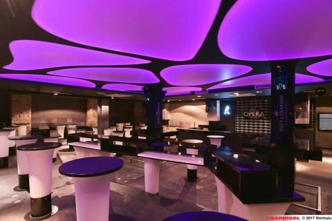 Club Opera Jazz - Barrisol Lumière Color LED