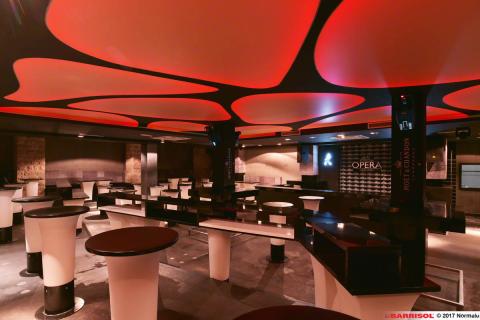 Club Opera Jazz - Barrisol Lumière Color LED