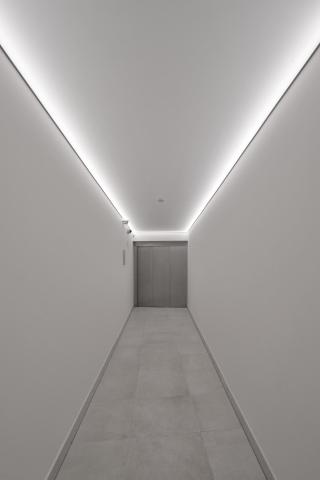 Plafond Barrisol avec éclairage led périphérique