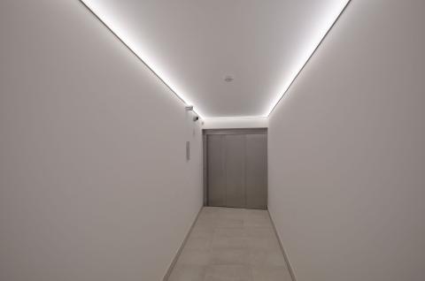 Plafond Barrisol avec éclairage led périphérique