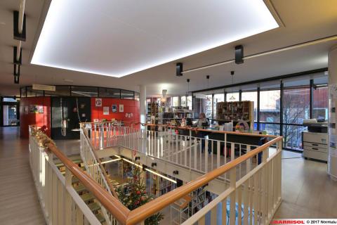 Plafont Barrisol Lumière avec LED périphérique