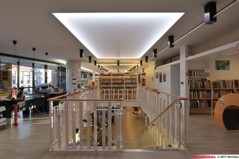 Plafont Barrisol Lumière avec LED périphérique