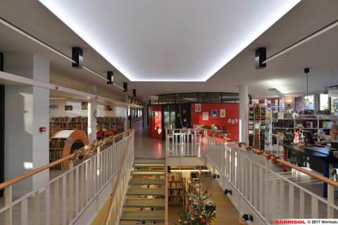 Plafont Barrisol Lumière avec LED périphérique