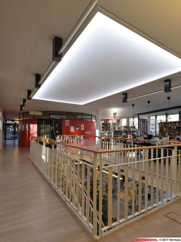 Plafont Barrisol Lumière avec LED périphérique