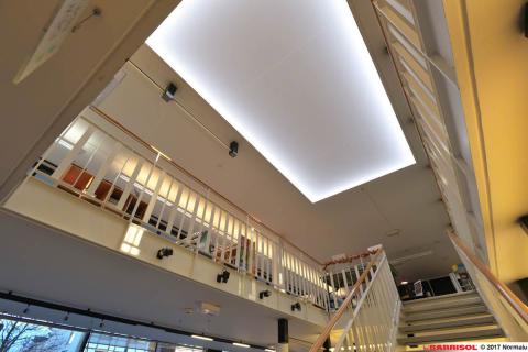 Plafont Barrisol Lumière avec LED périphérique