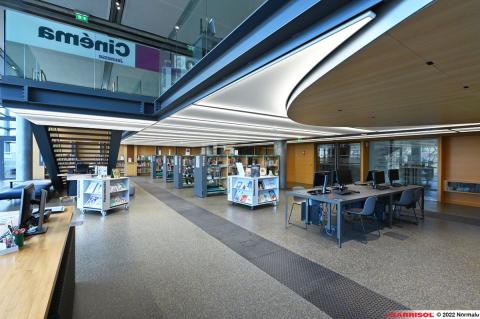 Plafond Barrisol Lumiere avec LED périphériques