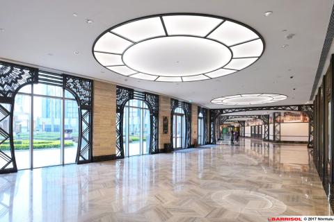 Plafond Barrisol Lumiere LED périphérique