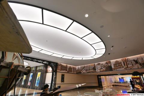 Plafond Barrisol Lumiere LED périphérique