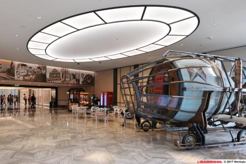 Plafond Barrisol Lumiere LED périphérique