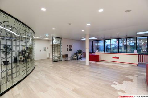 Barrisol - intégration de lumières spots